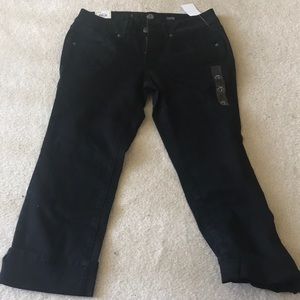 black capri denim
